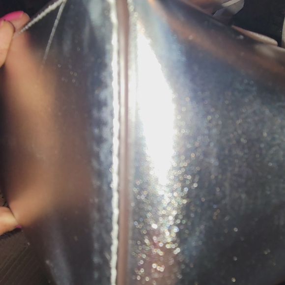 Michael Kors Silver and Gray Women's Bag - Picture 13 of 16